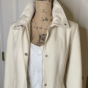 Off white Guess Winter Coat